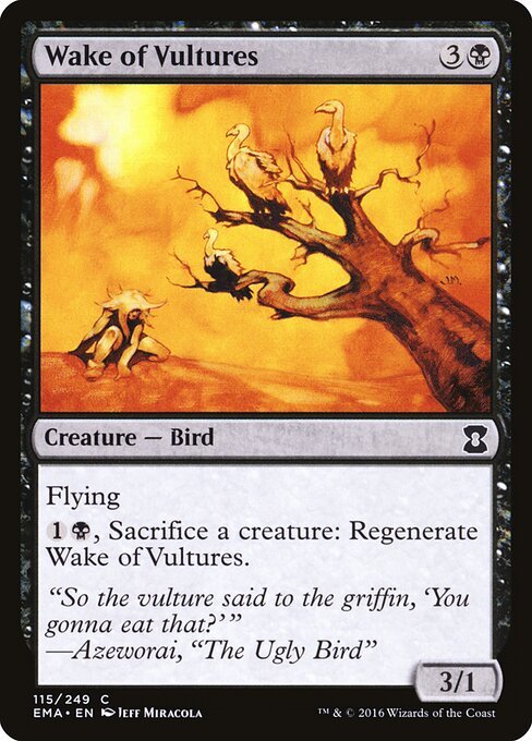 Wake of Vultures card from EMA #115