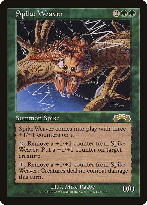 Spike Weaver card from EXO #128