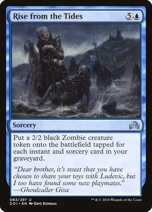 Rise from the Tides card from SOI #83