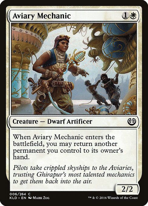 Aviary Mechanic card from KLD #6