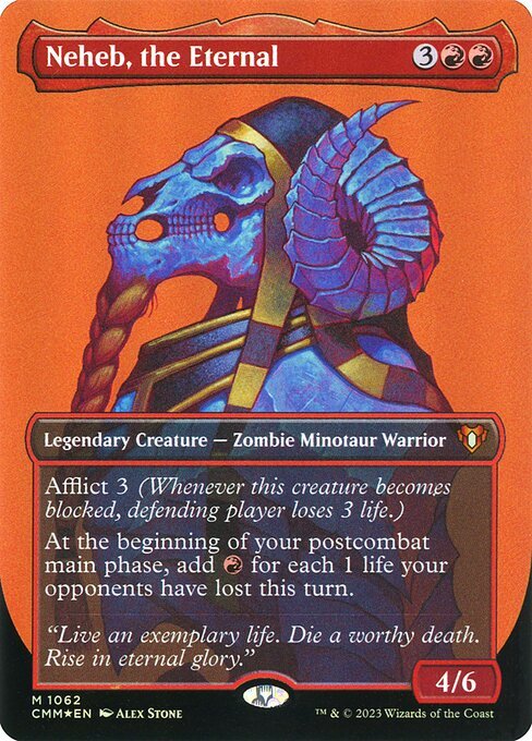 Neheb, the Eternal card from CMM #1062