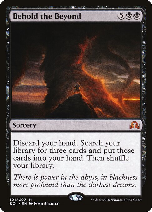 Behold the Beyond card from SOI #101