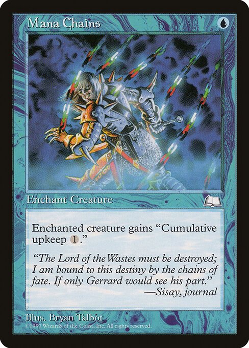Mana Chains card from WTH #product-6061