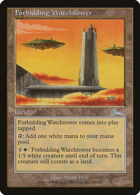 Forbidding Watchtower card from ULG #140