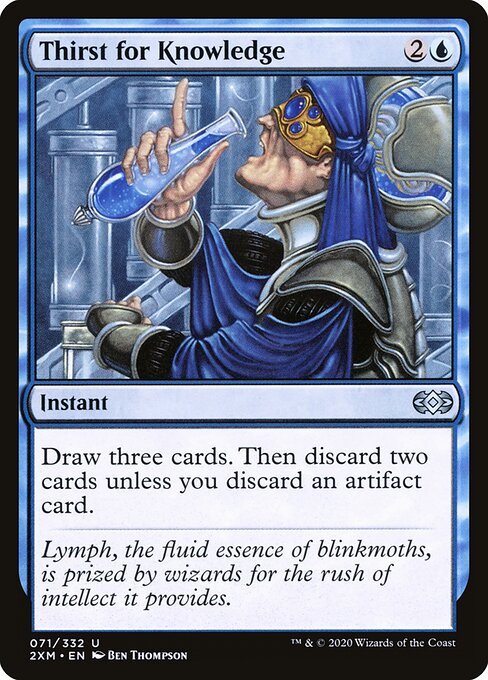 Thirst for Knowledge card from 2XM #71
