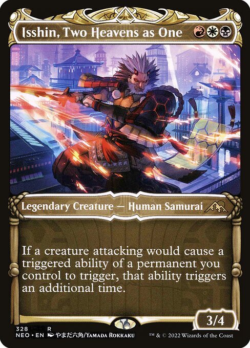 Isshin, Two Heavens as One card from NEO #328