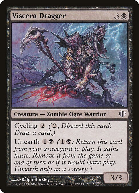 Viscera Dragger card from ALA #92