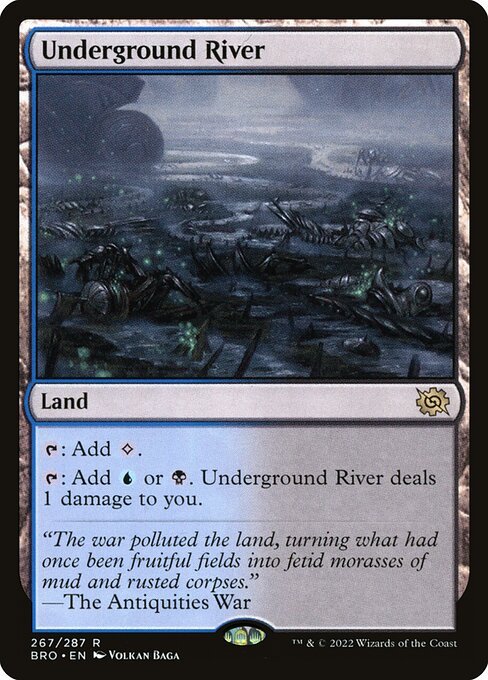 Underground River card from BRO #267