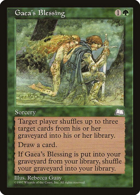 Gaea's Blessing card from WTH #product-6034