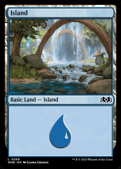 Island (0269) card from WOE #269