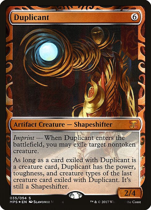 Duplicant card from MPS #35