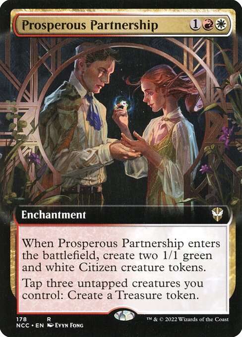 Prosperous Partnership card from NCC #178
