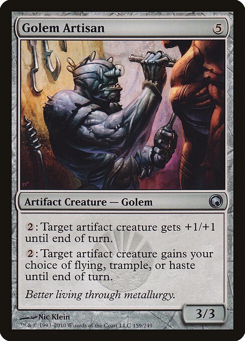 Golem Artisan card from SOM #159