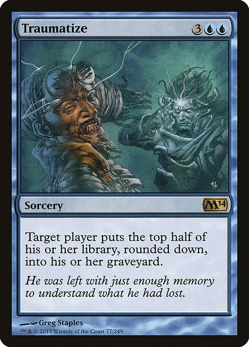 Traumatize card from M14 #77