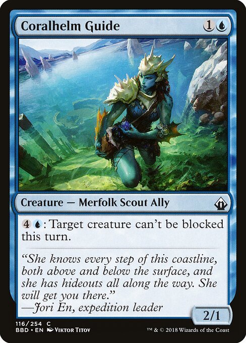 Coralhelm Guide card from BBD #116