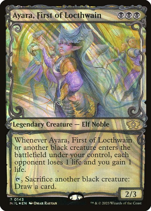Ayara, First of Locthwain card from MUL #143