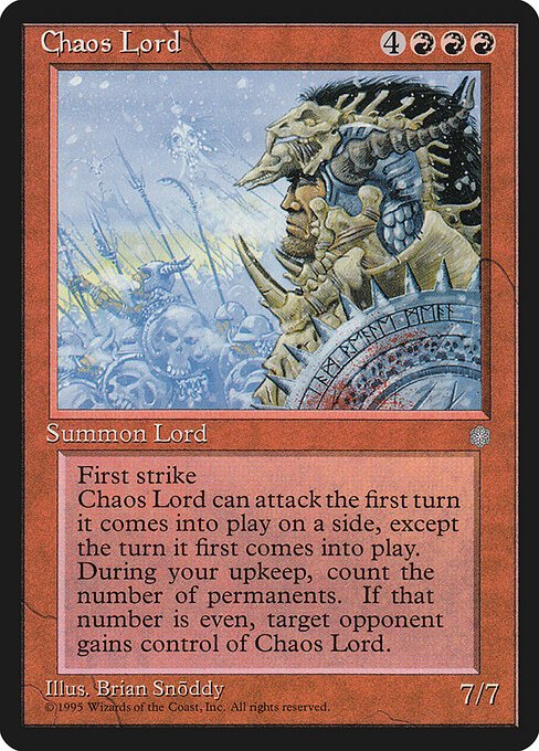 Chaos Lord card from ICE #product-4622
