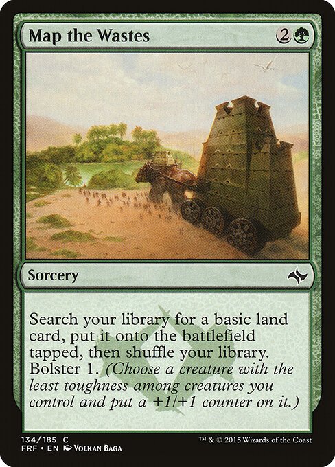 Map the Wastes card from FRF #134
