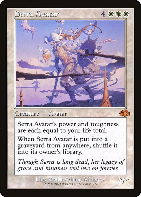 Serra Avatar card from DMR #272
