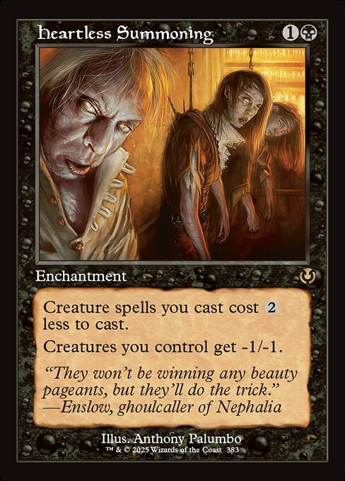 Heartless Summoning card from INR #383