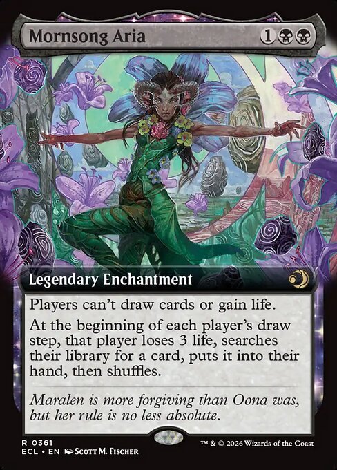 Mornsong Aria card from ECL #361