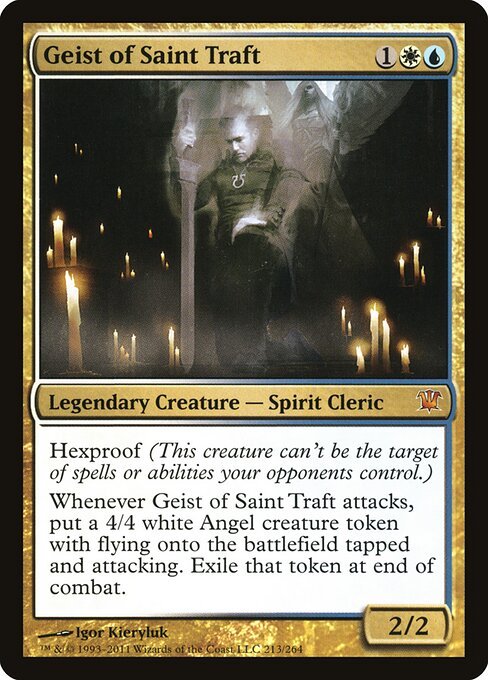 Geist of Saint Traft card from ISD #213