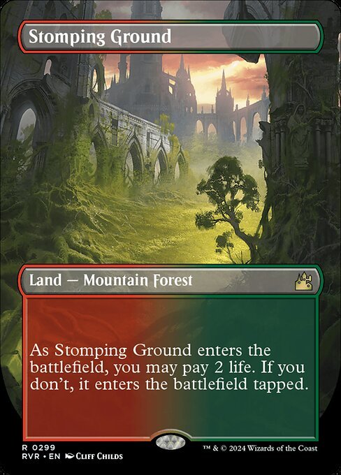 Stomping Ground card from RVR #299