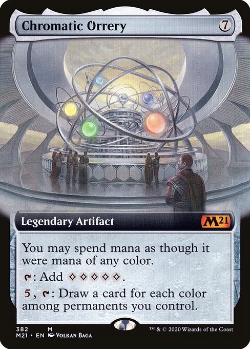 Chromatic Orrery card from M21 #382