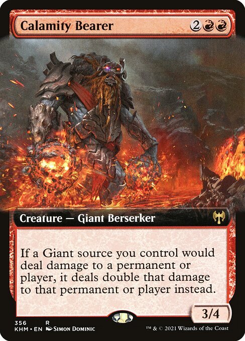 Calamity Bearer card from KHM #356