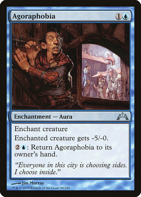 Agoraphobia card from GTC #30