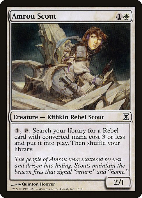 Amrou Scout card from TSP #1
