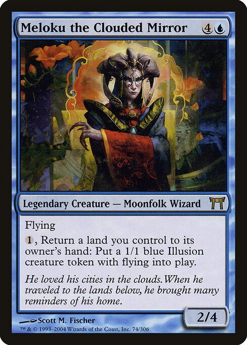 Meloku the Clouded Mirror card from CHK #74