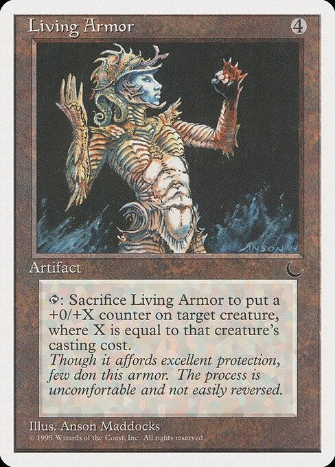 Living Armor card from CHR #product-3416