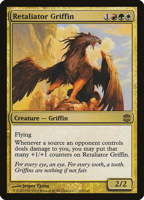 Retaliator Griffin card from ARB #123