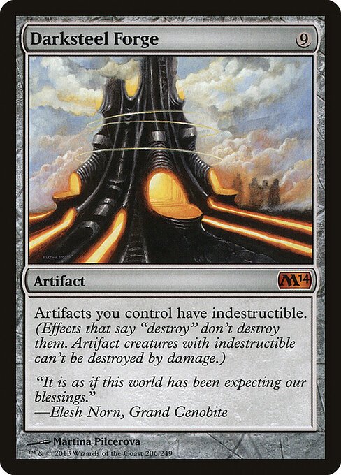 Darksteel Forge card from M14 #206