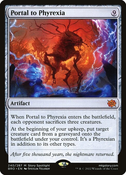 Portal to Phyrexia card from BRO #240
