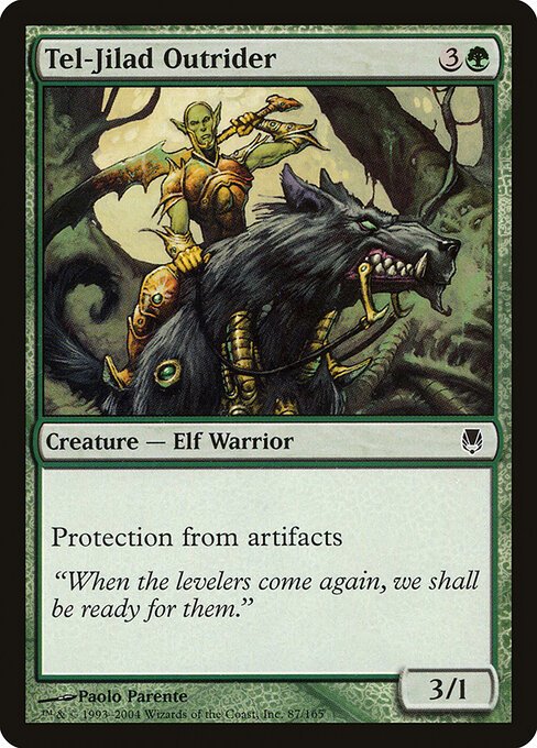 Tel-Jilad Outrider card from DST #87