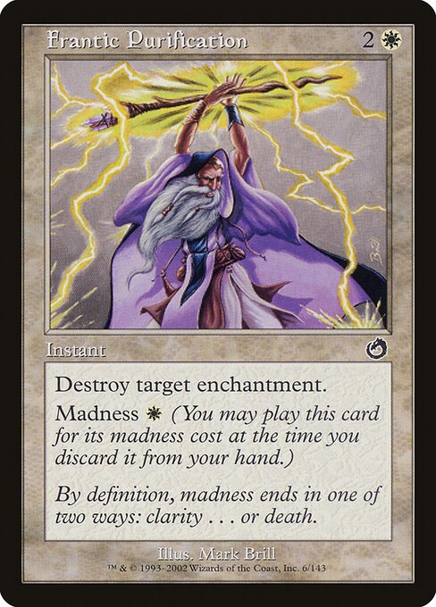 Frantic Purification card from TOR #6