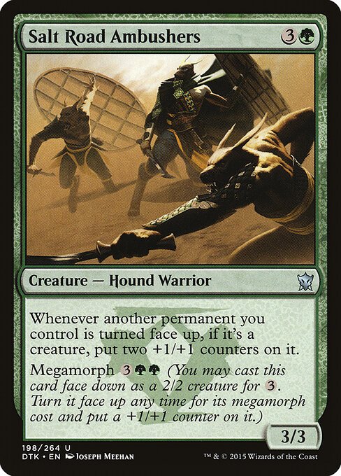 Salt Road Ambushers card from DTK #198