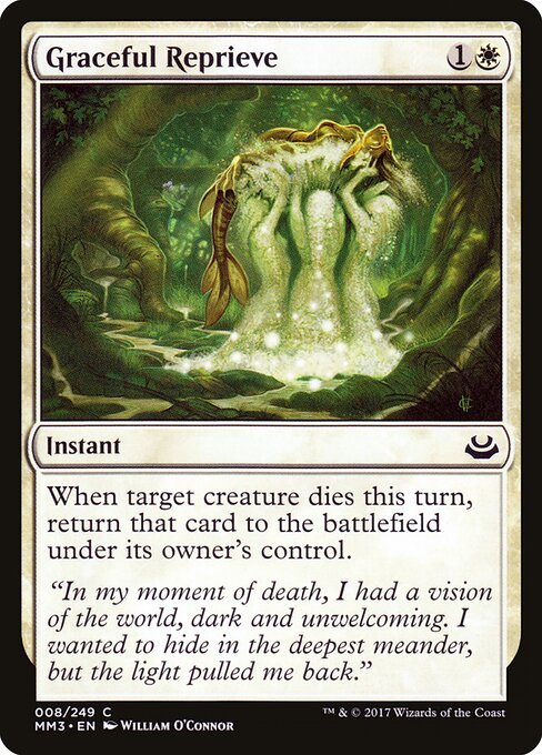 Graceful Reprieve card from MM3 #8
