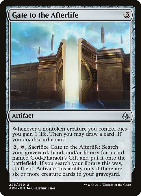 Gate to the Afterlife card from AKH #228