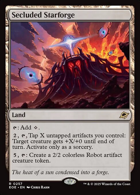 Secluded Starforge card from EOE #257