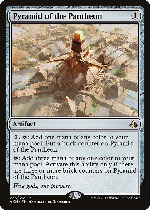 Pyramid of the Pantheon card from AKH #235