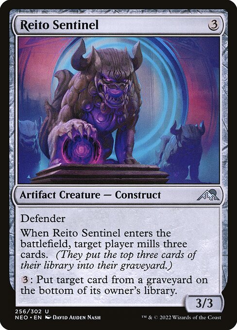 Reito Sentinel card from NEO #256