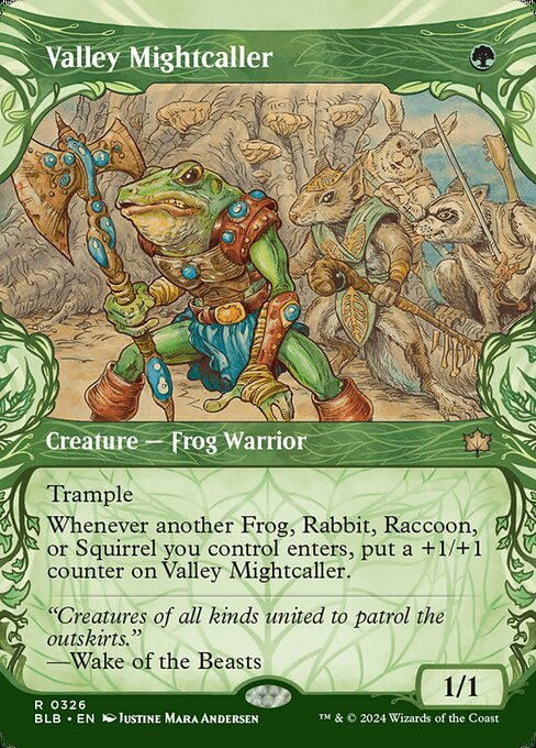Valley Mightcaller card from BLB #326