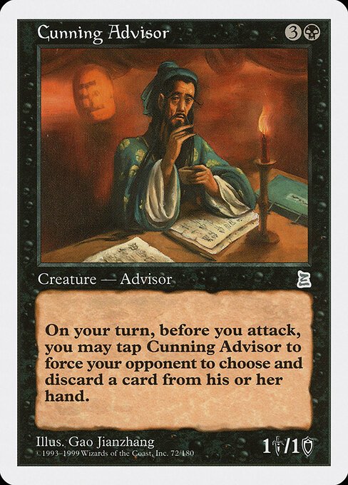 Cunning Advisor card from PTK #72