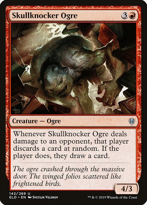 Skullknocker Ogre card from ELD #142