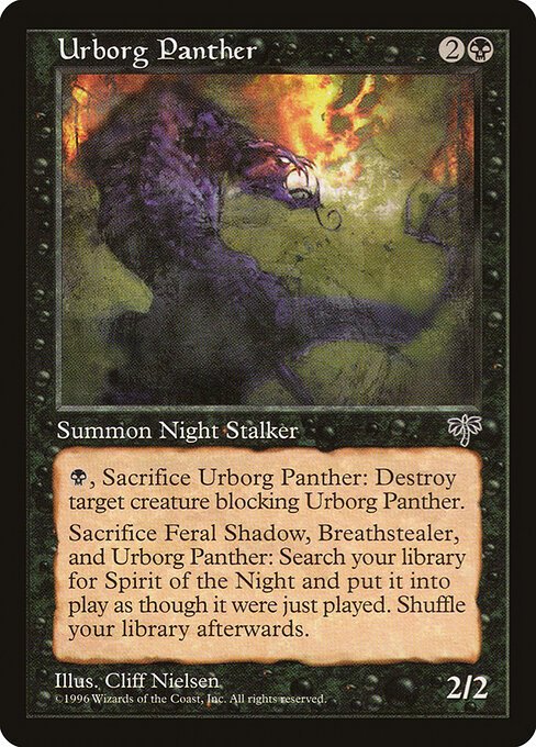 Urborg Panther card from MIR #product-5279