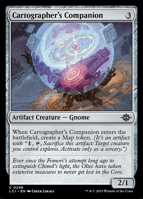 Cartographer's Companion card from LCI #248