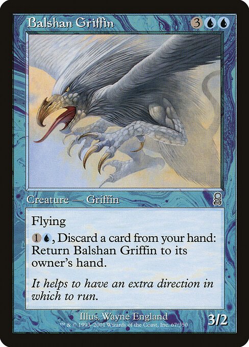 Balshan Griffin card from ODY #67